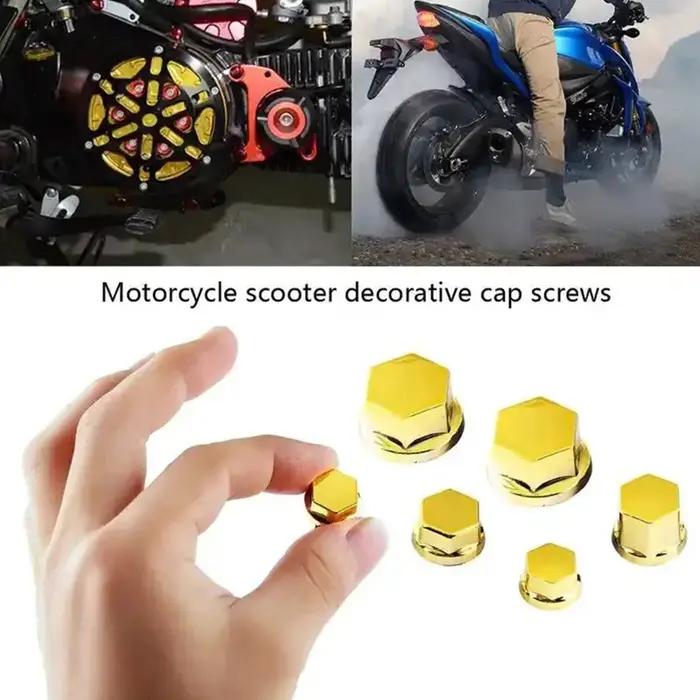 Couvercle de tête de Modification de moto, 30 pièces, accessoires vis, pièces décoratives pour Yamah