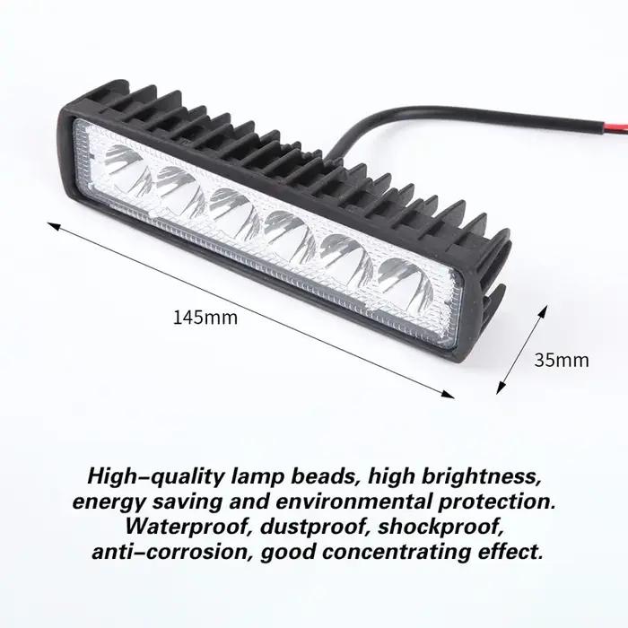 Phare de travail universel pour voiture, budgétaire haute luminosité, automobile tout-terrain, condu