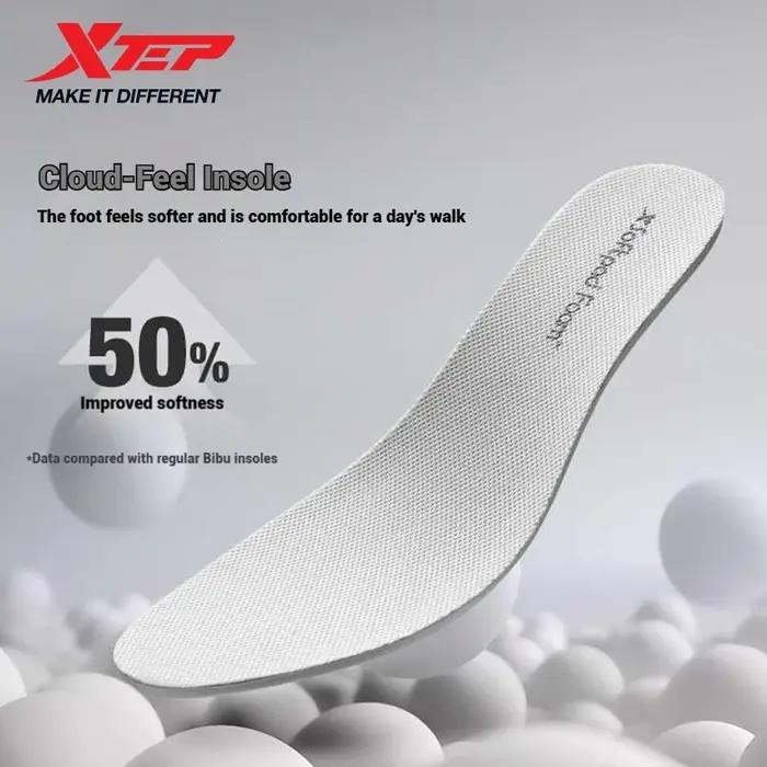 Xtep Little Basque 2 chaussures décontractées pour hommes 2025 été Vintage respirant confortable ant