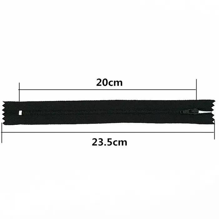 Fermeture éclair en nylon pour tailleur, accessoires de couture, artisanat, couture de vêtements, 4