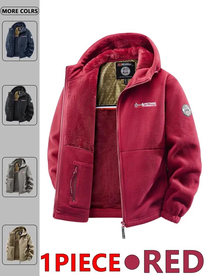 Veste à capuche d'extérieur d'automne et d'hiver pour hommes, adaptée à un usage quotidien à la mais