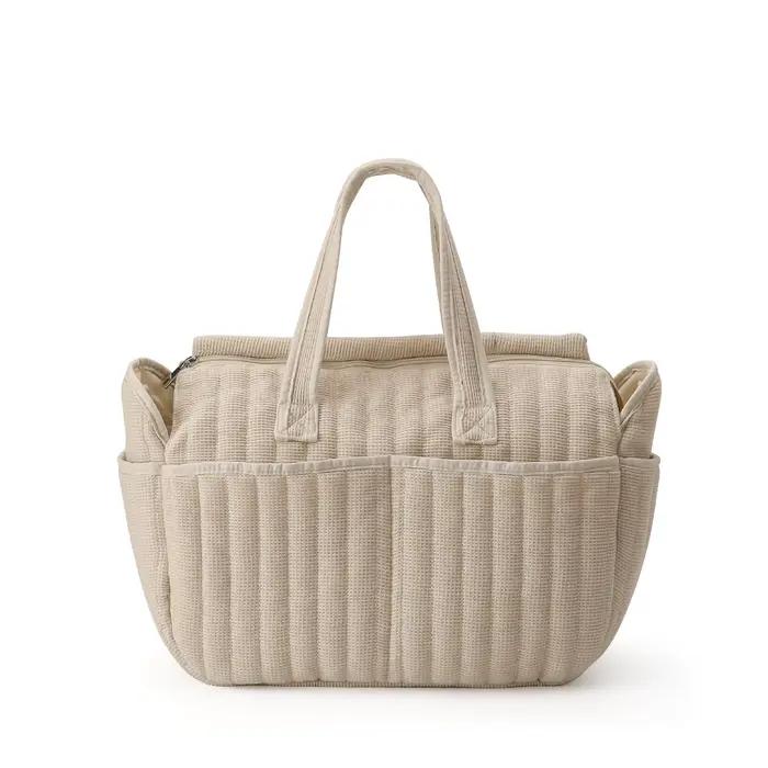 Sac à couches solide, sac à dos multifonctionnel étanche à la mode, sac à langer d'allaitement pour