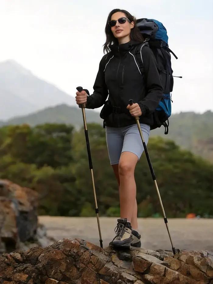 Veste à capuche imperméable et coupe-vent pour femmes, veste de sport respirante à manches longues,