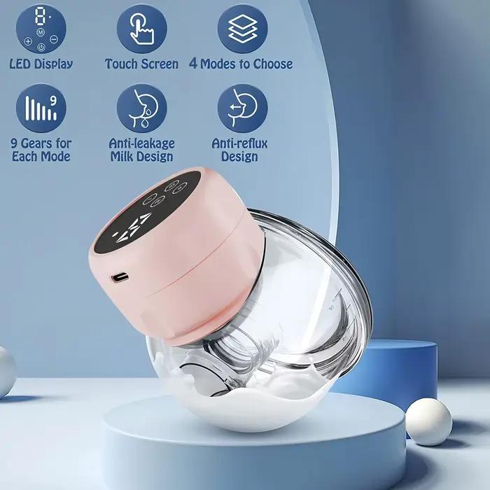 Tire-lait électrique Portable mains libres, Machine à traire intelligente à aspiration, tire-lait Po