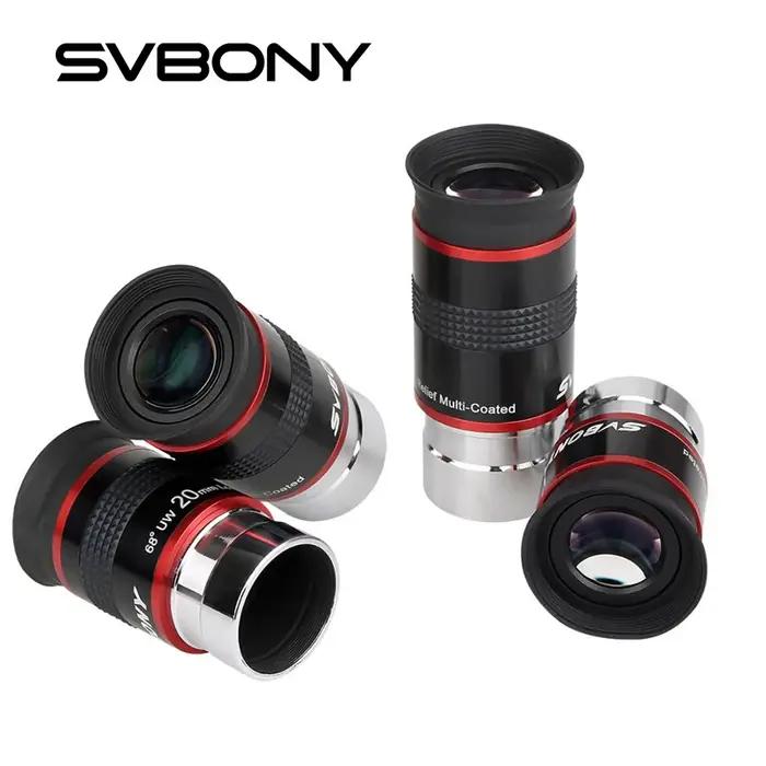 SVBONY-Télescope Ultra Grand Angle 68 °, 6mm, 9mm, 15mm, 20mm, SIM EythatFMC, 1.25 ", pour l'Équilib