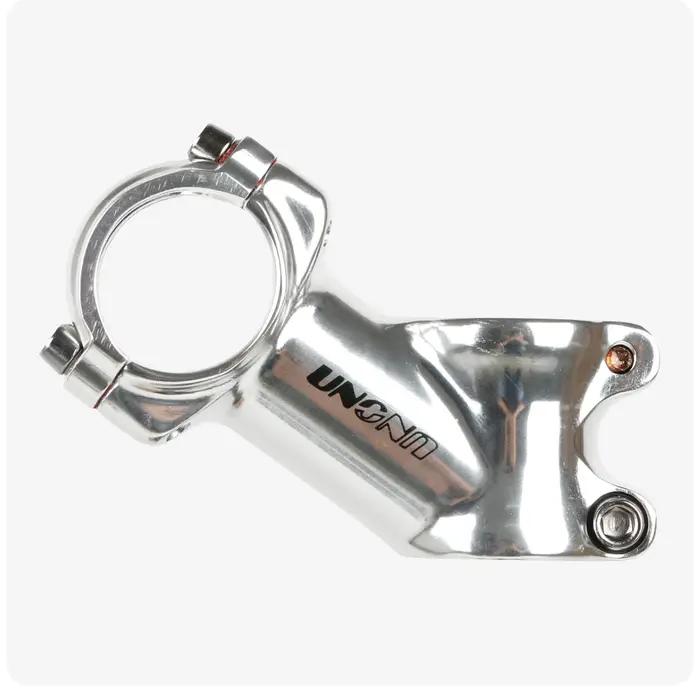 UNO tige de vélo Ultra légère argent 7/17/35 degrés 60 / 70 / 90 / 110 / 120 / 130mm vtt poignée de