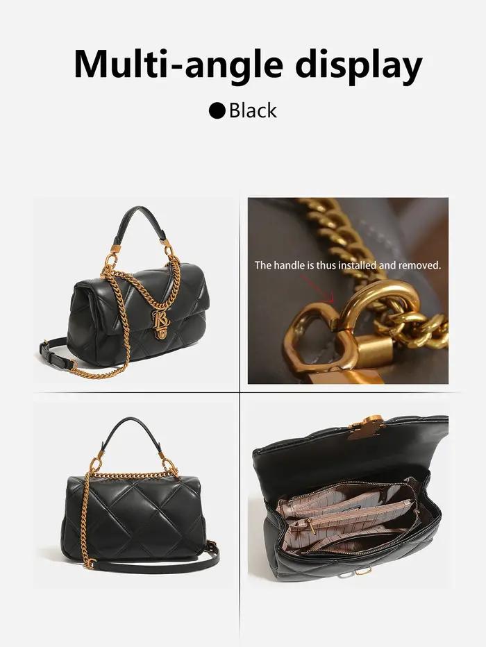 Sac à bandoulière de luxe grande capacité pour femme, élégant, printemps/été 2026, nouveau sac sous
