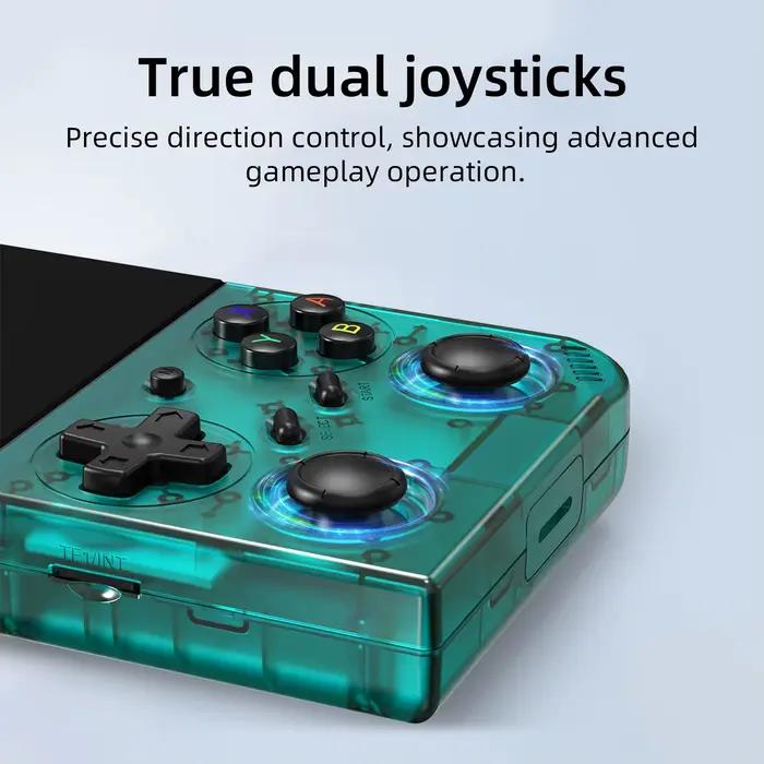 ANBERNIC 64 Bit RG 35XXPRO RG35XX PLUS Console de jeu rétro portable avec 64 Go de mémoire intégrée