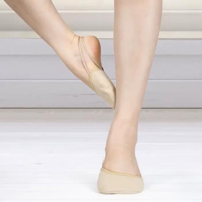 Dynadans nouvelles chaussures de gymnastique rythmique professionnelle chaussures demi-pied pour fem