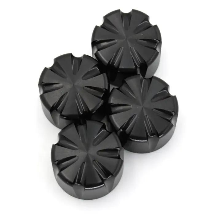 Couvercle de boulon de tête de bougie d'allumage de moto, noir/Chrome pour Harley Twin Cam Touring 1