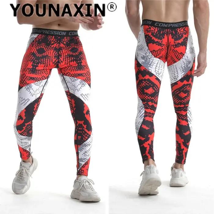Pantalons de sport grande taille pour hommes, Leggings de basket-ball, vêtements de sport, Fitness,