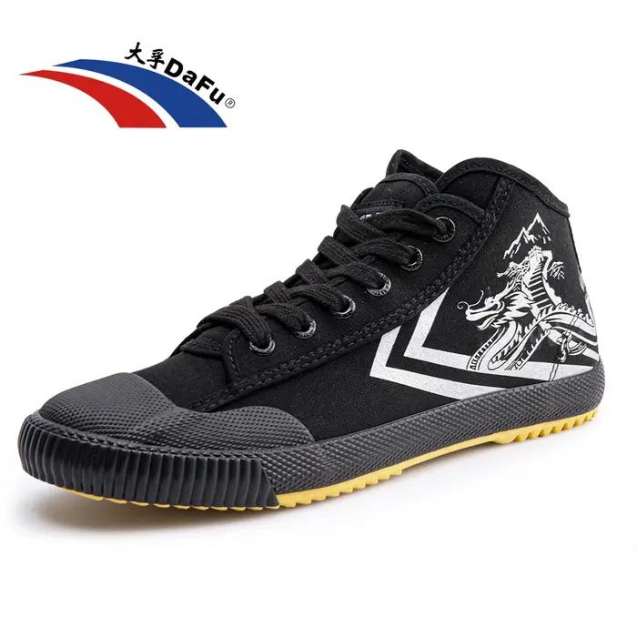 Dafu chaussures mi-haut Parkour nouvelles chaussures noires baskets de botte originales chaussures D