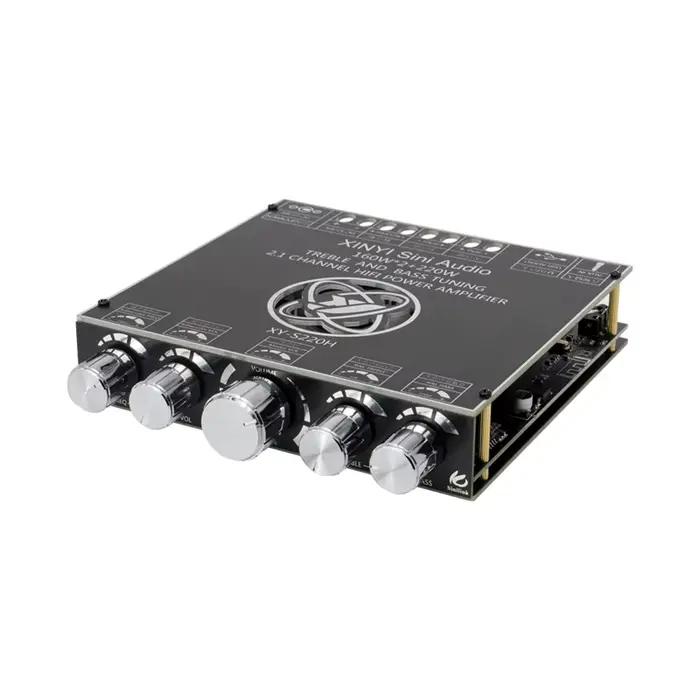 Carte d'amplificateur de puissance de caisson de basses Bluetooth, 160 canaux, HiFi, classe D, audio