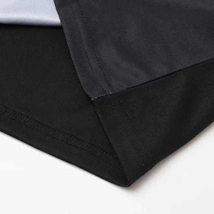 CHRLCK – vêtements de Fitness en soie glacée, T-shirt à séchage rapide, costumes unisexes à manches