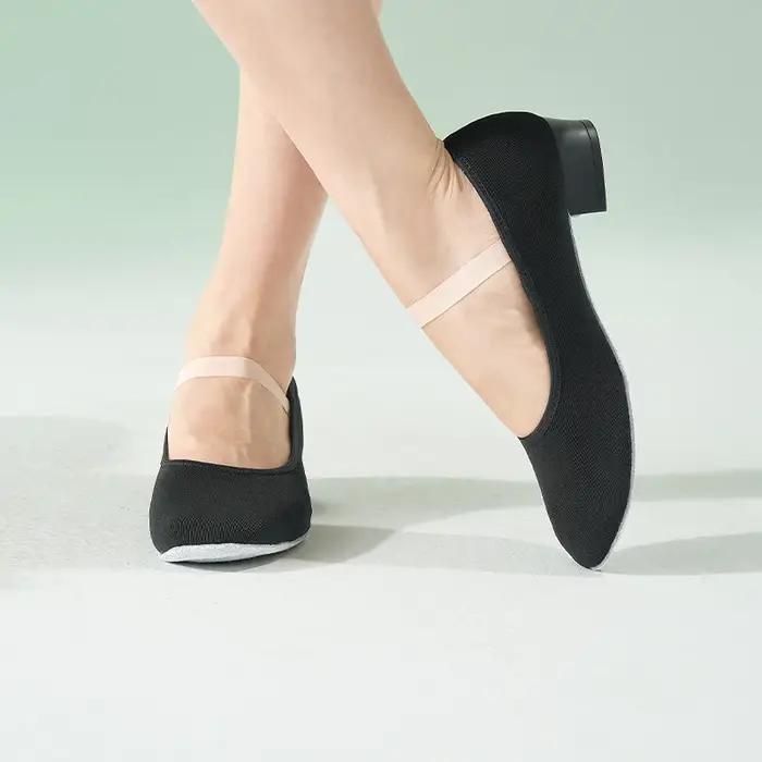 Chaussures de ballet pour filles, chaussures de danse pour femmes, pantoufles de danse, chaussures d