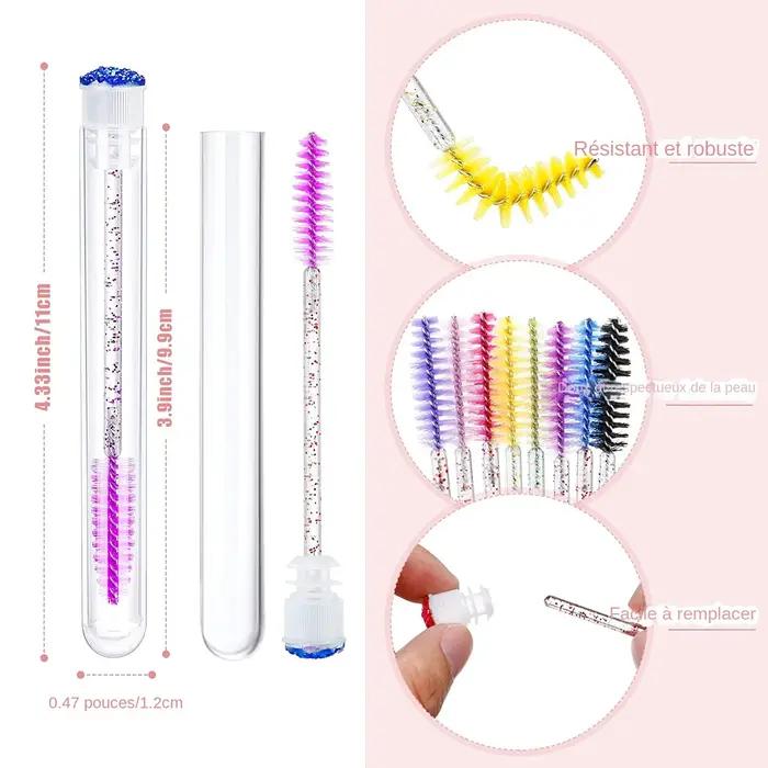 Brosse à sourcils réutilisable