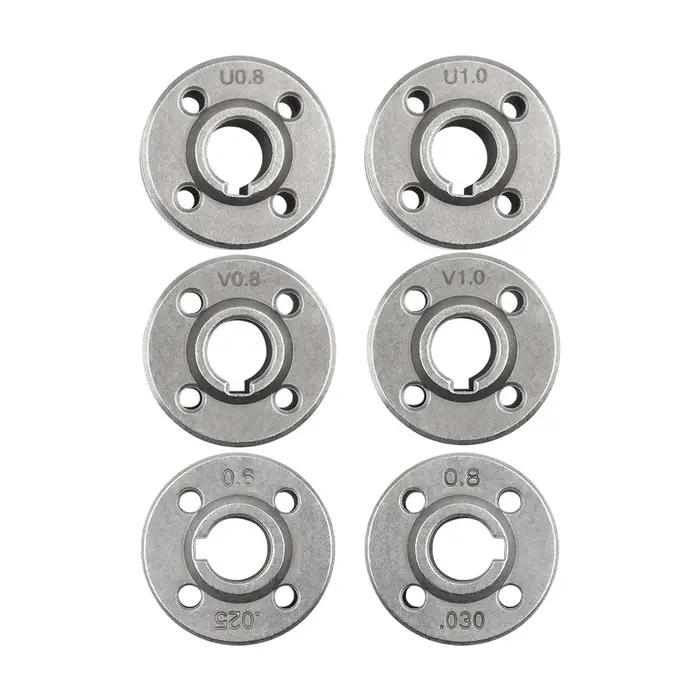 Rouleau d'alimentation de fil pour soudage MIG MAG 5KG 0.8mm 0.9m 1.0mm 1.2mm 1.4mm Double taille 30