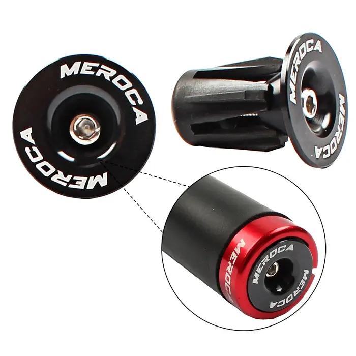Embouts de guidon de vélo MEROCA, poignées de guidon de VTT à verrouillage, embouts de guidon en all