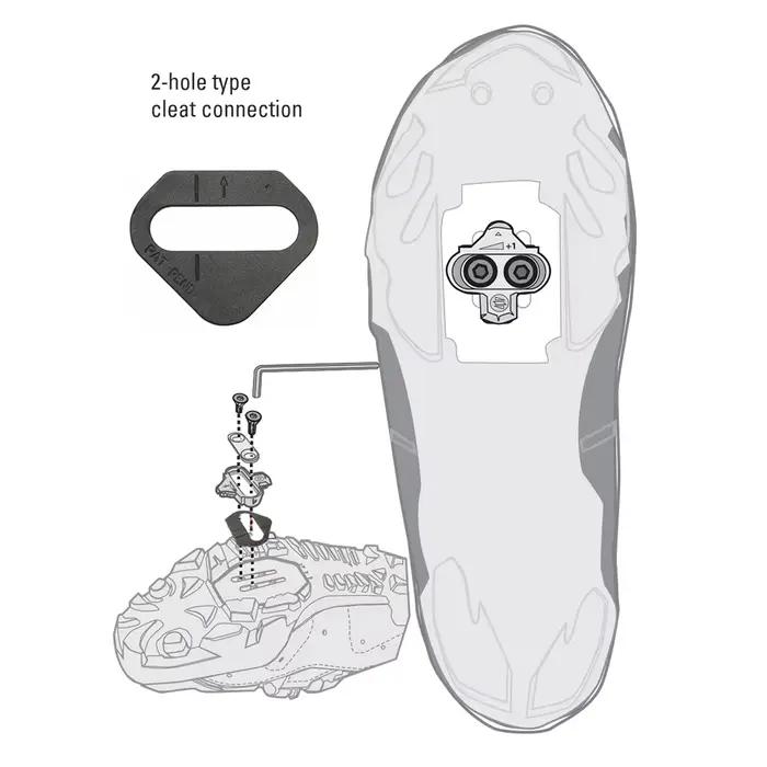 Cales de taquet de raccord de vélo pour Shimano Road SPD-SL & vtt SPD ATAC SpeedPlay manivelle Bros