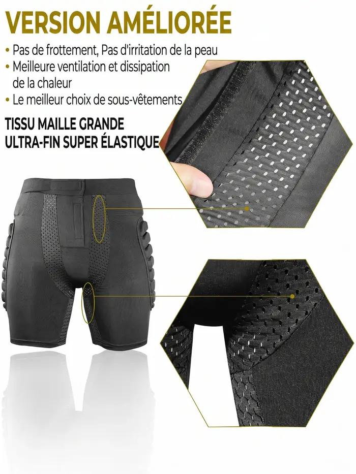 AVIVOR Pads Shorts de protection 3D pour snowboard et ski unisexe sport coussin
