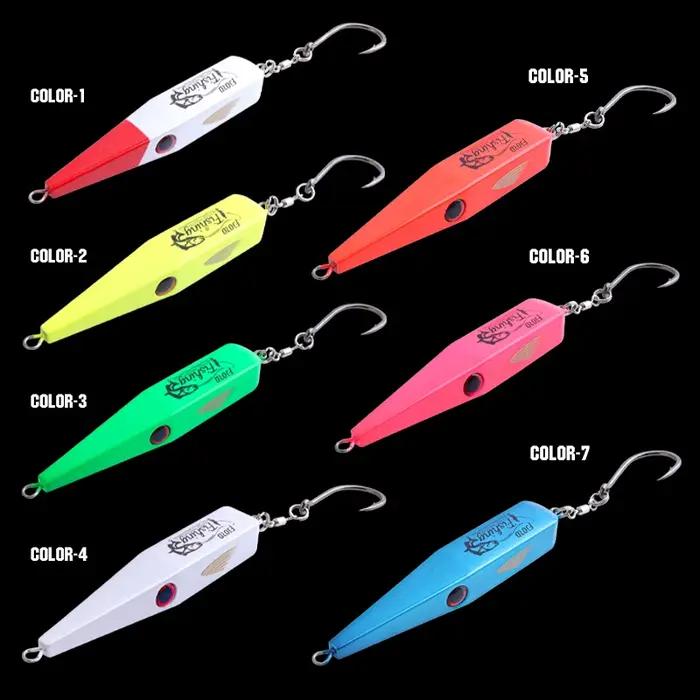 FJORD crayon appât 42g 55g 84g aiguille nez Surface bouchon pêche à la traîne dur nuit lueur eau sal