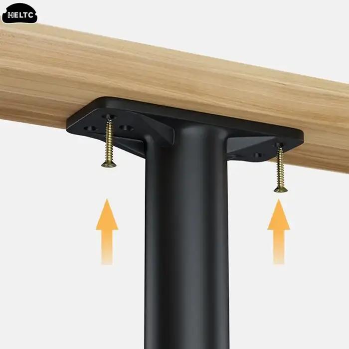 Pied de support de faisceau de lit réglable télescopique, pied de meubles en plastique renforcé, jam