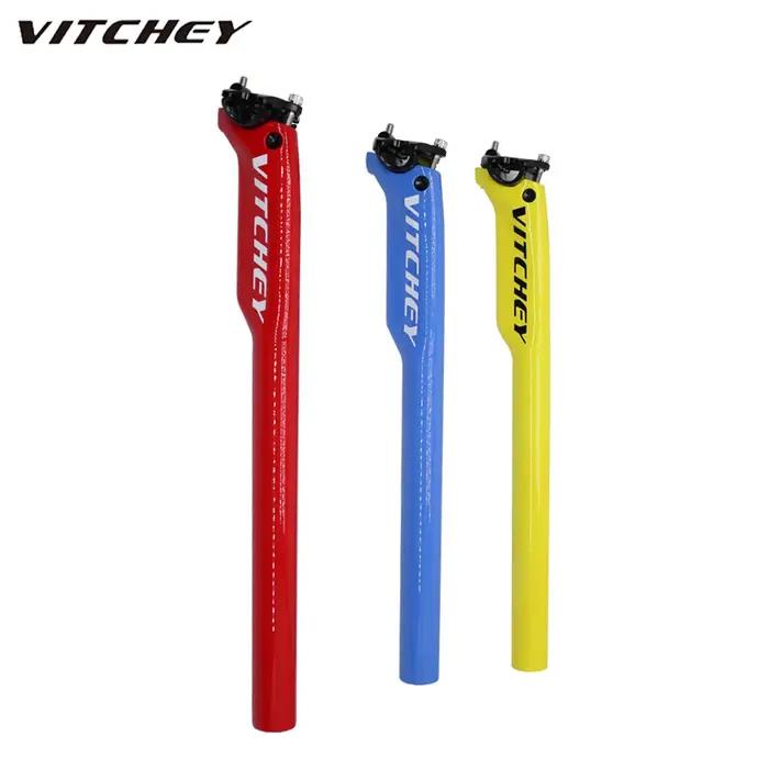 Vitchey plein carbone vtt vélo tige de selle Tube de selle montagne route vélos Tube de selle 27.2/3
