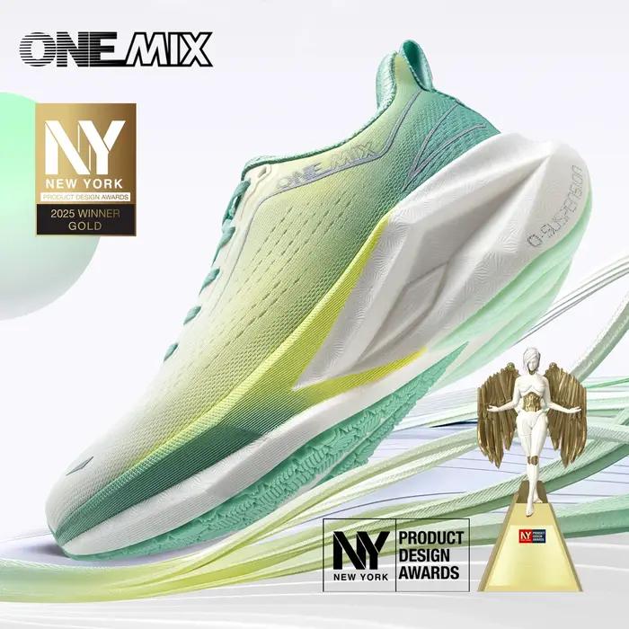ONEMIX chaussures de course pour hommes Super léger en plein air athlétique entraînement Jogging bas