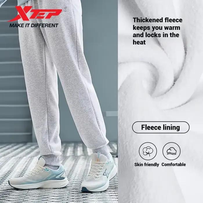 Pantalon tricot homme Xtep hiver doux - Bas confortable respirant mode rétro 876429630144