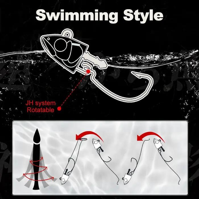 Hunthouse Barre T. Minnow 7g/12g/25g/40g/60g/90g/120g facile Shiner doux Leurre de pêche Jig appât b