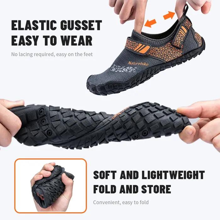 Chaussures de pataugeoire coordonnantes pour homme et femme résistantes à l'eau chaussures de sport en amont baskets de plage confortables et durables oc