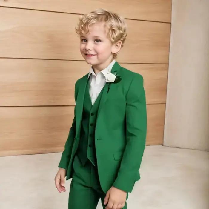 Ensemble de Costume pour garçons à la mode pour Costume de fête de mariage 3 pièces ensemble de Cost