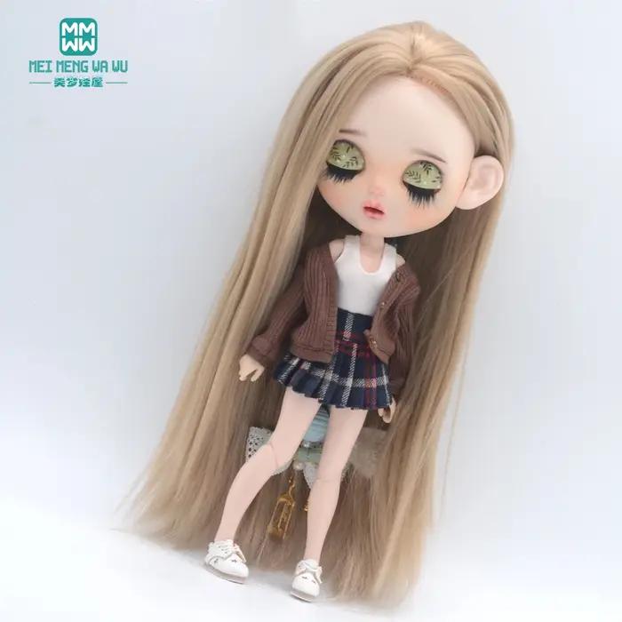 Vêtements pour poupée Blyth Azone OB22 OB24, accessoires de poupée, veste à la mode, cardigan, mini