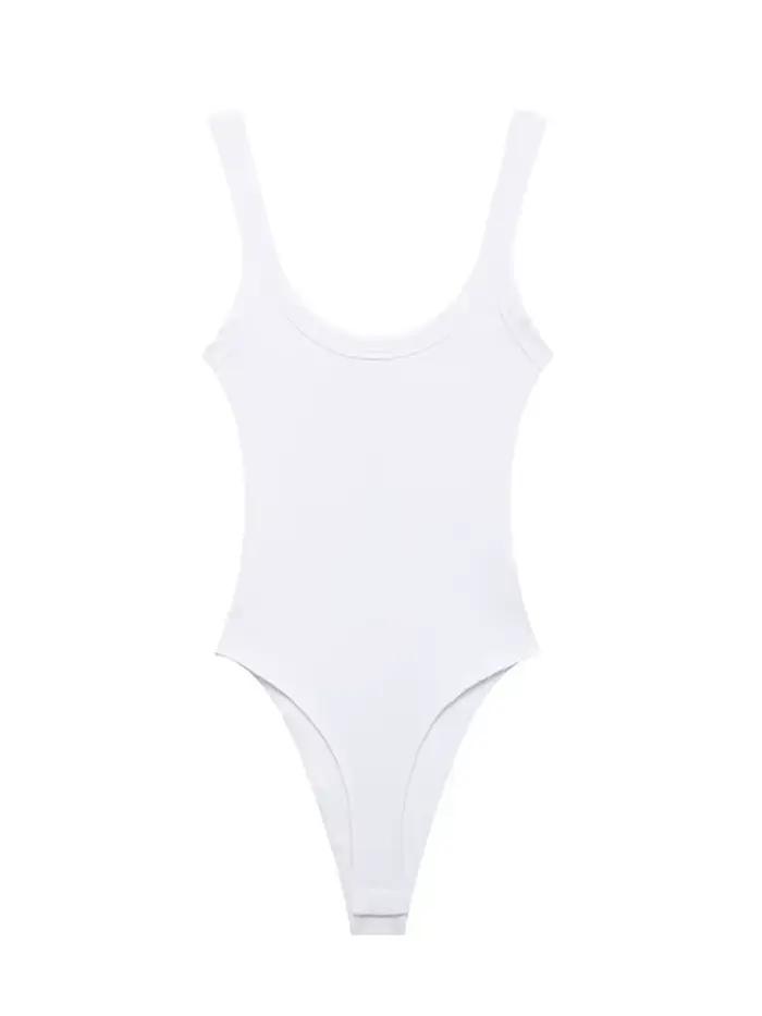 Body côtelé slim pour femmes, bretelles à col rond, bouton-pression, combishort Sexy à la mode, vête