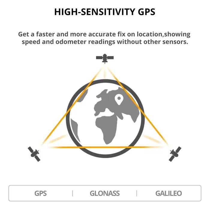 Ordinateur de vélo XOSS G+ GPS Compteur de vitesse sans fil pour VTT et vélo de route avec Bluetooth ANT+ résistant à l'eau pour cyclistes amateurs et professionnels