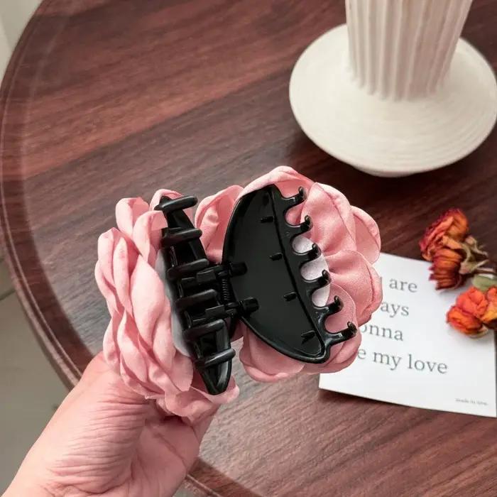 Pince à cheveux stéréoscopique en forme de fleur de Rose, 1/2/6 pièces, Fpr pour femmes, élégante, a