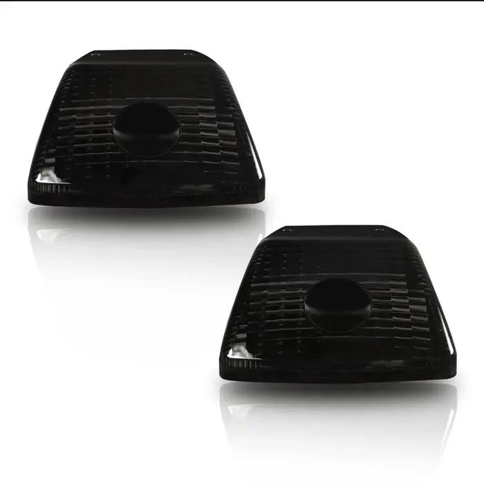 IJDM – lentilles de clignotant avant noir brillant, pour Mercedes W463 classe G G500 G550 G55 G63 G6