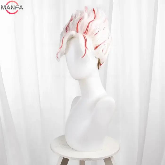 Haute qualité Momo Ayase Ekalun Cosplay perruque Anime Dandadan Cosplay court brun résistant à la ch