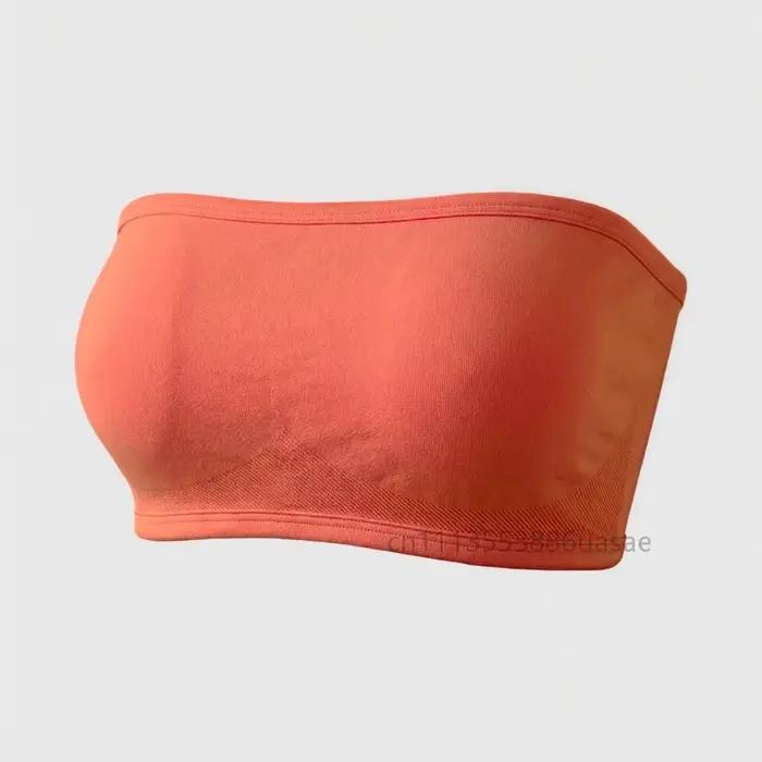 Impact Soutien-gorge de sport bandeau sans dos pour femme, haut court sans couture, effet push-up, p