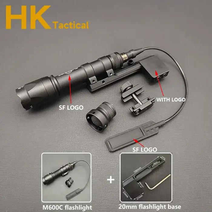 Tactique SF M600C M600 armes lumière lanterne fusil lampe de poche LED Surefir M300 Scout lumière to
