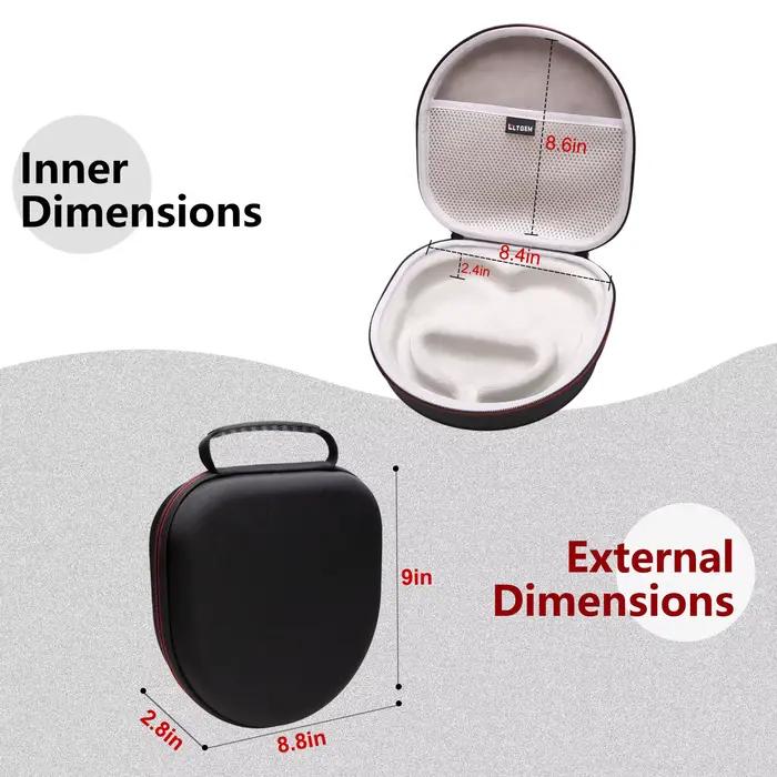 Étui pour écouteurs LTGEM pour Anker Soundcore Space One Pro/Q45/Life Q35, sac de rangement de prote