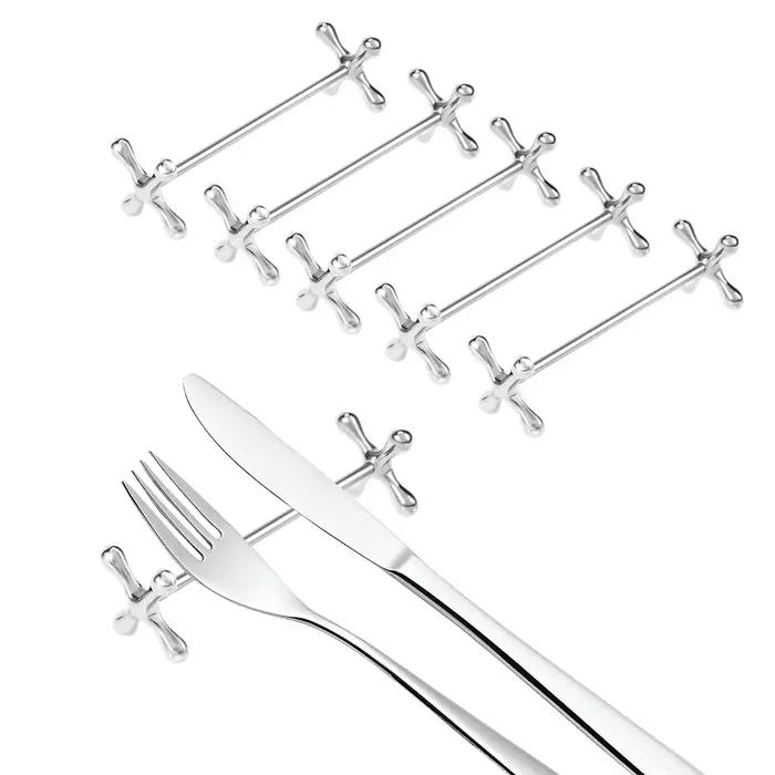 Baguettes en alliage de zinc, support pour cuillères, fourcommuniste, support opaque T1, artisanat e