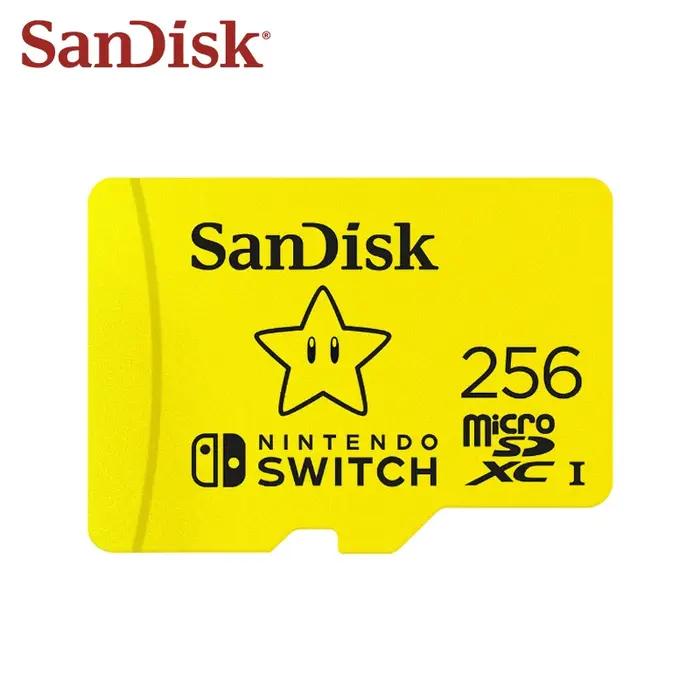 Carte mémoire SanDisk 100% originale, 128 go 256 go 512 go 1 to, vitesse de lecture jusqu'à 100 mo/s