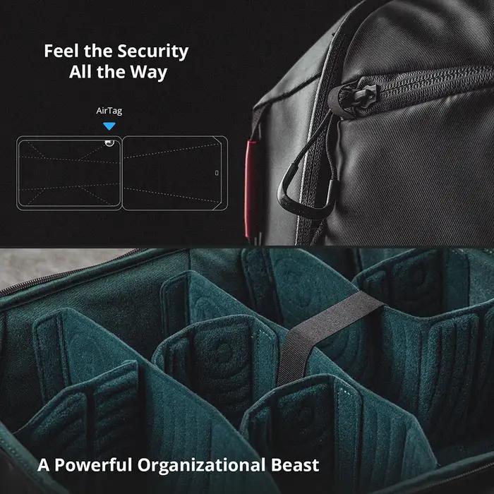 IcalYTECH-Sac à dos OneMo Lite pour appareil photo, 22L, DJI, Sony, IL, Nikon, OSMO, Action Pocket,