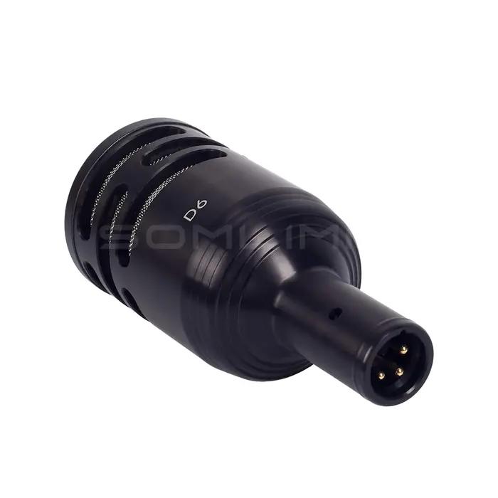 SOMLIMI D6 tambour Microphone Instrument coup de pied basse Microphone dynamique basse caisse claire