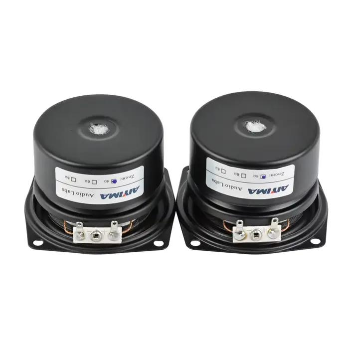 AIYIMA 2 pièces 2.5 pouces Audio gamme complète haut-parleur 4 8 Ohm HIFI Home cinéma 8-15W musique