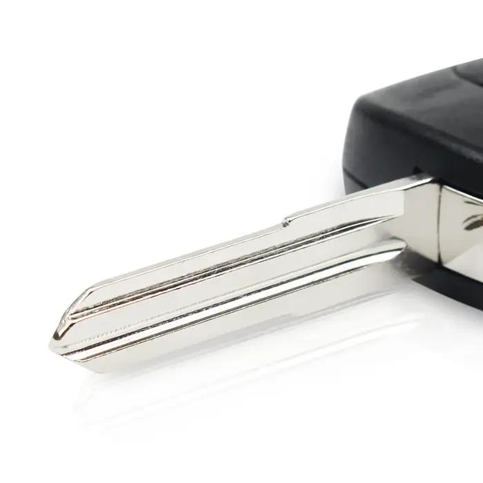 KEYYOU coque de clé à distance pour Chevrolet Cruze Aveo 2/3 boutons modifié rabat pliant étui vierg