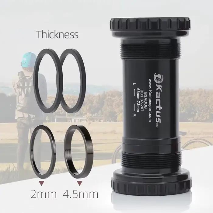 KACTUS BSA DUB-Pédalier de rechange pour vélo de route et VTT, pièce de rechange, 68mm-73mm