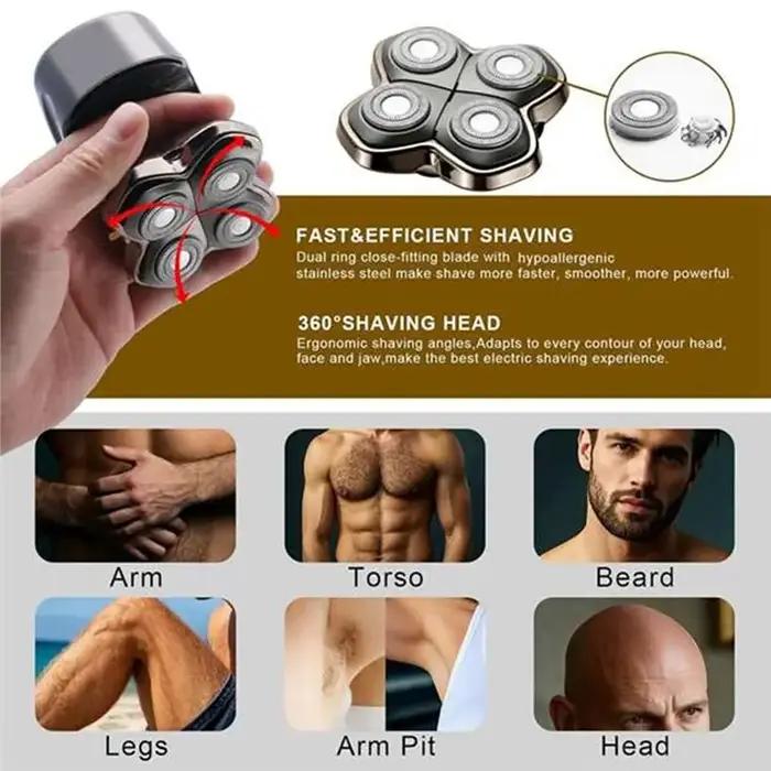 Paquet de 2 têtes de rechange pour rasoir Pro 4, pour Skulls Pitbulls Gold PRO, Silver PRO, Platinum
