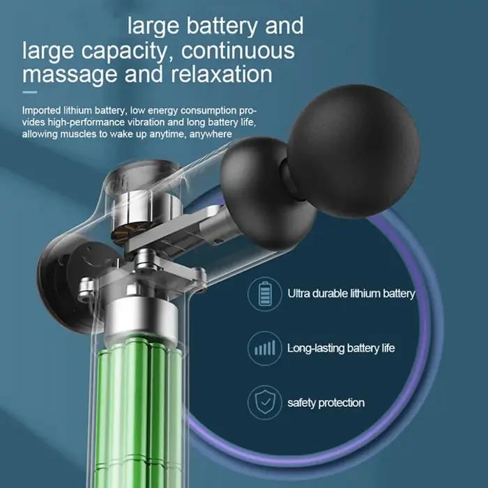Pistolet de Massage électrique à 99 niveaux, appareil de relaxation musculaire profond, équipement d